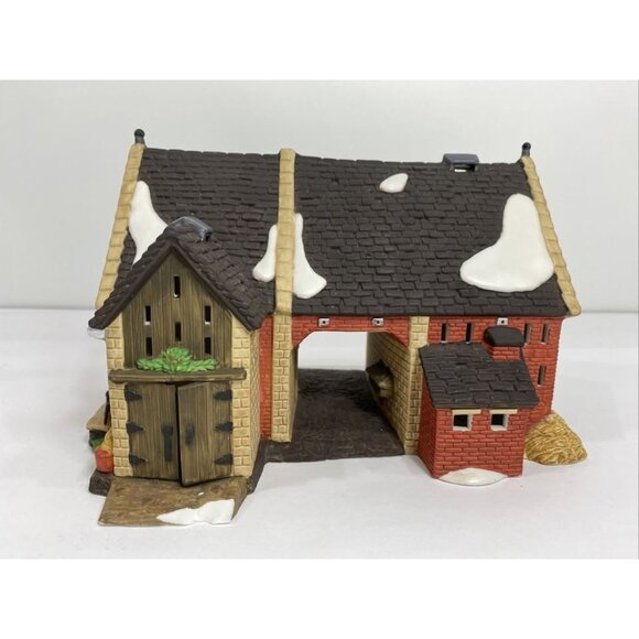 Dept 56 Dickens Village - Butter Tub Barn - Picture 1 of 6